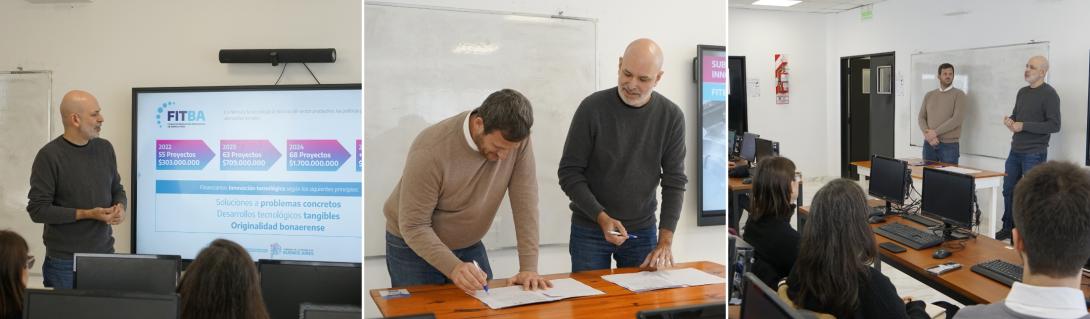 LA UNPAZ FIRMÓ CONVENIOS DE COOPERACIÓN CON EL MINISTERIO DE PRODUCCIÓN, CIENCIA E INNOVACIÓN TECNOLÓGICA DE PBA